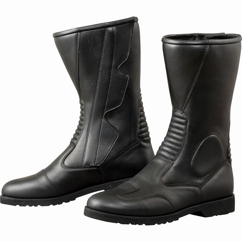 KOMINE 防風ライディングブーツ28㎝ コミネ コミネ(KOMINE)K520 SIDE ZIPPER BOOTS WIDE BLK 28