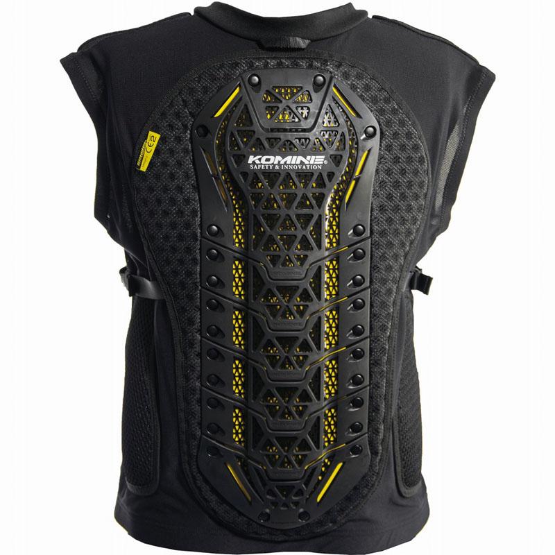 コミネ(KOMINE)SK-821 CE LV2 B-ARMOレッド VEST BLK L｜ブラック/L｜e-net｜02