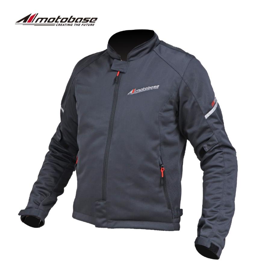 【送料無料】【在庫有】モトベース（MOTO BASE）春夏モデル バイク用プロテクト メッシュジャケット イージーライドメッシュジャケット/MBMJ-05 | モトベース | 19
