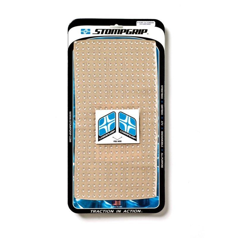 ストンプグリップ(STOMP GRIP）タンクパッド シート(19x37.5) 33-10-0001(50-10-0009)（クリア）