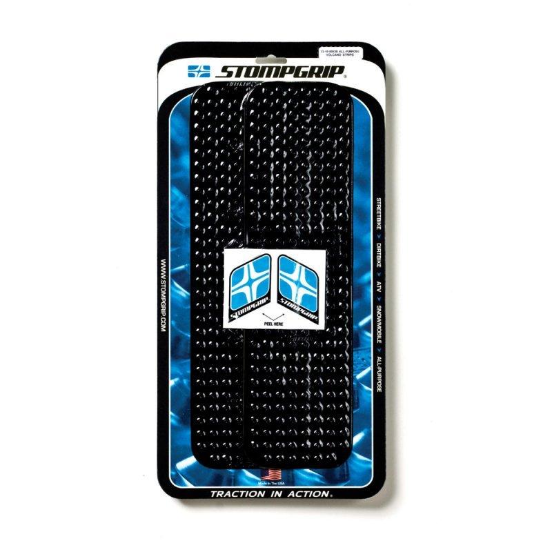 ストンプグリップ(STOMP GRIP）タンクパッド ストリップ(10.8x39.4)x2(33-10-0003B(50-10-0010B)（ブラック）