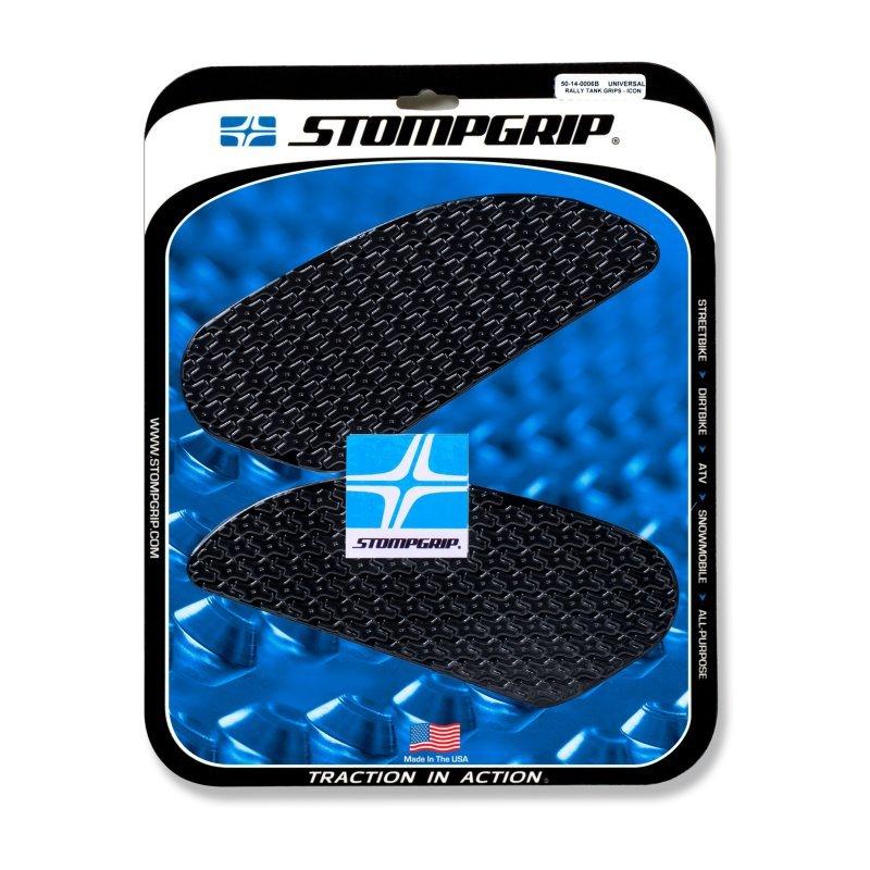 ストンプグリップ(STOMP GRIP）タンクパッド ビンテージ ラリー アイコン(50-14-0006B)（ブラック）