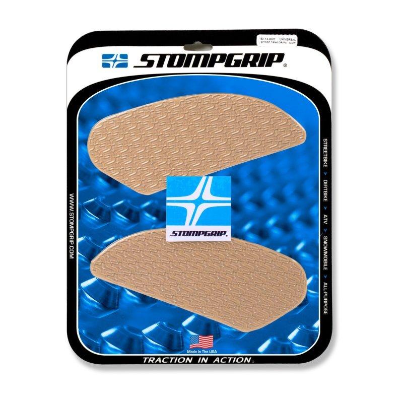 ストンプグリップ(STOMP GRIP）タンクパッド ビンテージ スプリント アイコン(50-14-0007)（クリア）