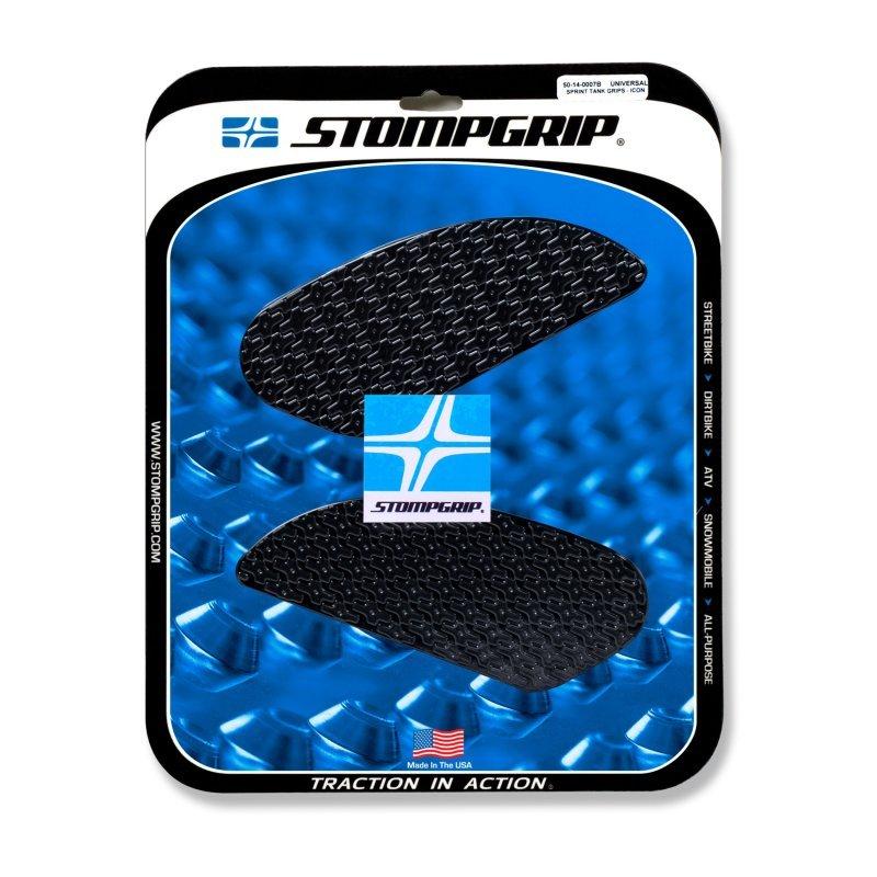 ストンプグリップ(STOMP GRIP）タンクパッド ビンテージ スプリント アイコン(50-14-0007B)（ブラック）