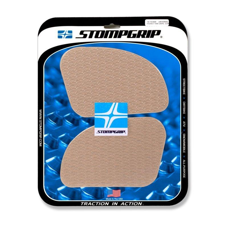 ストンプグリップ(STOMP GRIP）タンクパッド ハイボーイ アイコン(50-14-0008)（クリア）