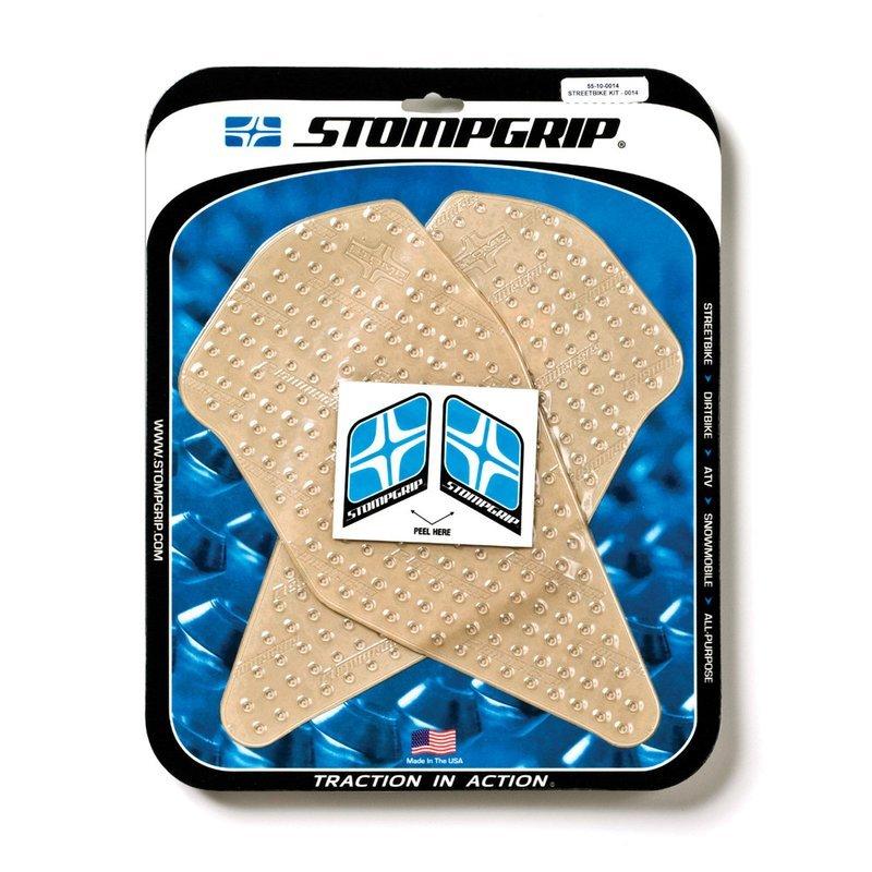 ストンプグリップ(STOMP GRIP）タンクパッド XB FRAME SIDES(55-17002)11002(55-10-0014)（クリア）