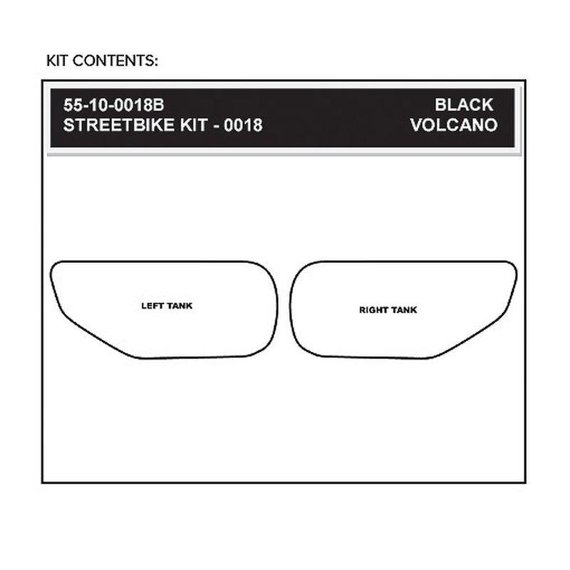 ストンプグリップ(STOMP GRIP）タンクパッド 02-03 CBR954RR(55-2004B)(55-10-0018B)（ブラック）_1