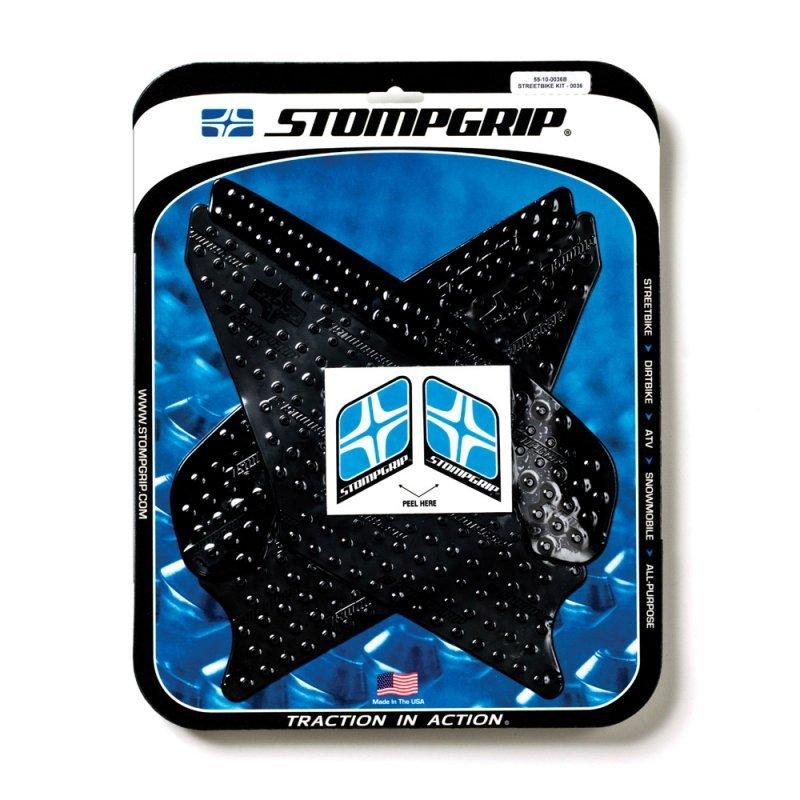 ストンプグリップ(STOMP GRIP）タンクパッド 08-12 NINJA250R(55-3008B)(55-10-0036B)（ブラック）