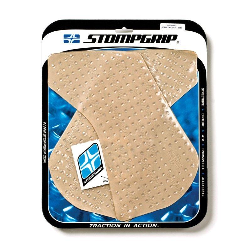 ストンプグリップ(STOMP GRIP）タンクパッド 00-18 KLR650R(55-3013)(55-10-0041)（クリア）
