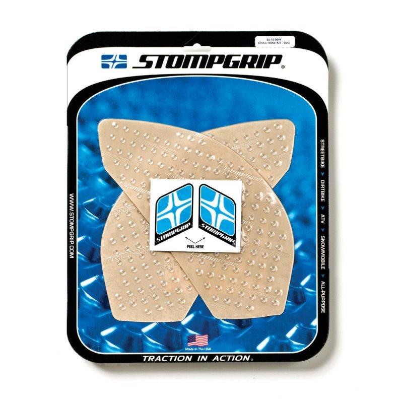 ストンプグリップ(STOMP GRIP）タンクパッド 12-16 NINJA650/400(55-3019)(55-10-0044)（クリア）