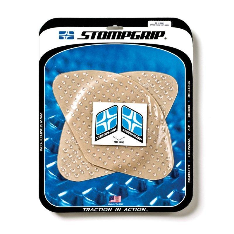 ストンプグリップ(STOMP GRIP）タンクパッド 03-15 SV650 03-07 SV1000(55-10-0051)（クリア）