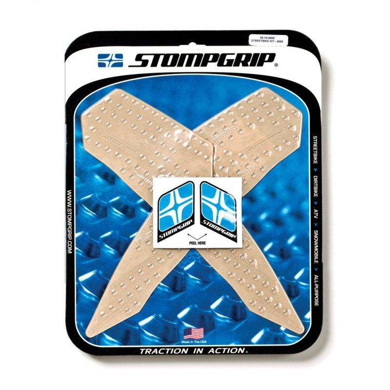 ストンプグリップ(STOMP GRIP）タンクパッド HYPER MOTARD/STRADA(55-10-0069)（クリア）