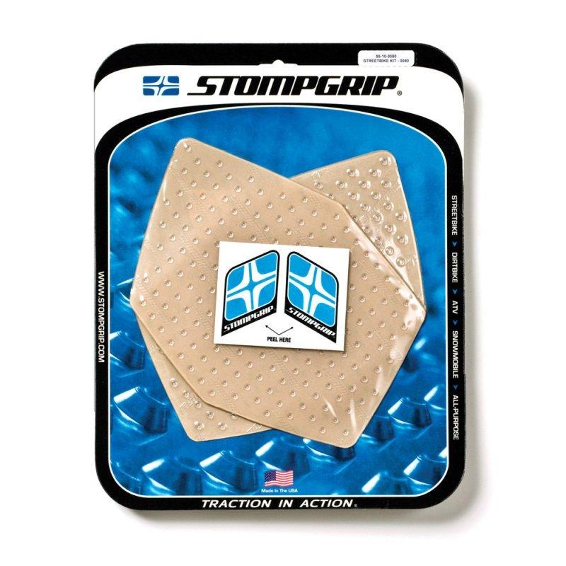 ストンプグリップ(STOMP GRIP）タンクパッド 06-08 K1200R 09-13 K1300R(55-10-0080)（クリア）