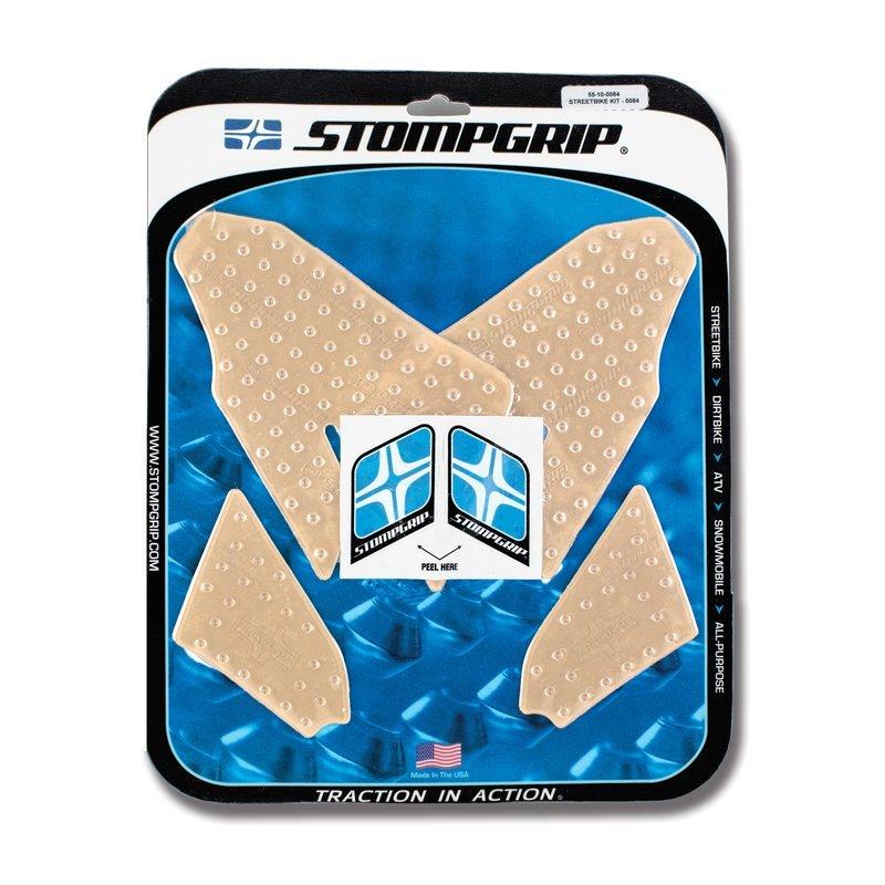 ストンプグリップ(STOMP GRIP）タンクパッド 13-17 F700GS/800GS/800GS ADV(55-10-0084)（クリア）