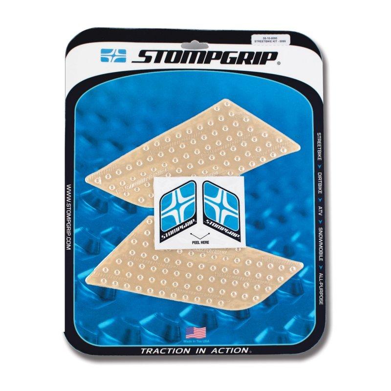 ストンプグリップ(STOMP GRIP）タンクパッド 09-15 SFV650GRADIUS/GRADIUS400(55-10-0095)（クリア）