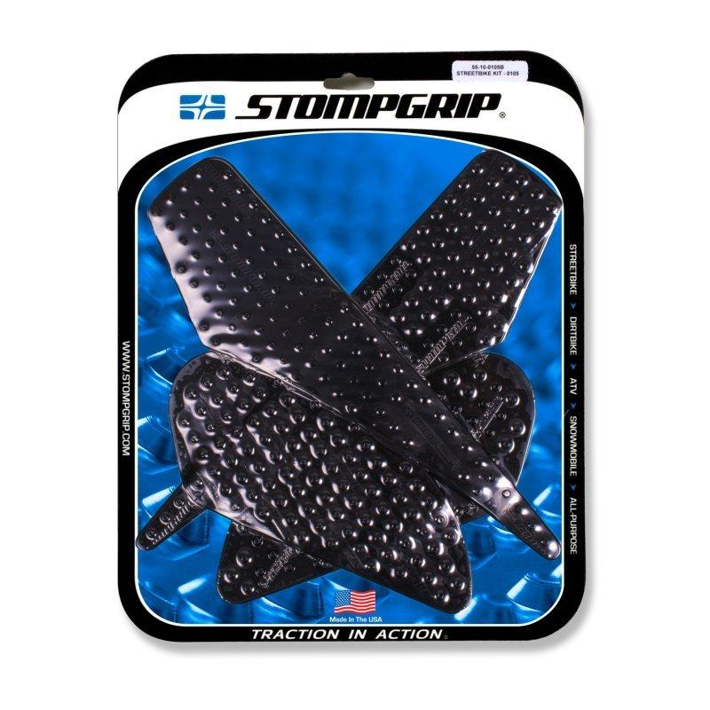 ストンプグリップ(STOMP GRIP）タンクパッド 15-18 VERSYS1000(55-10-0105B)（ブラック）