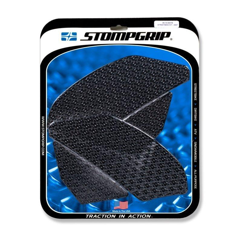 ストンプグリップ(STOMP GRIP）タンクパッド 09-14 YZF-R1(55-14-0007B)（ブラック）