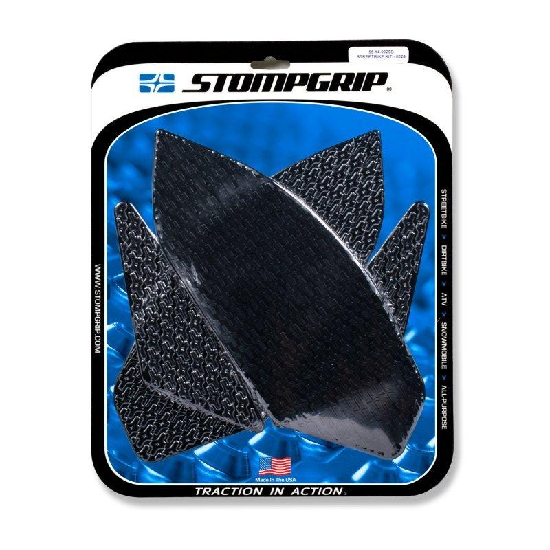 ストンプグリップ(STOMP GRIP）タンクパッド 13-15 CBR500R/400R CB500F/400(55-14-0026B)（ブラック）