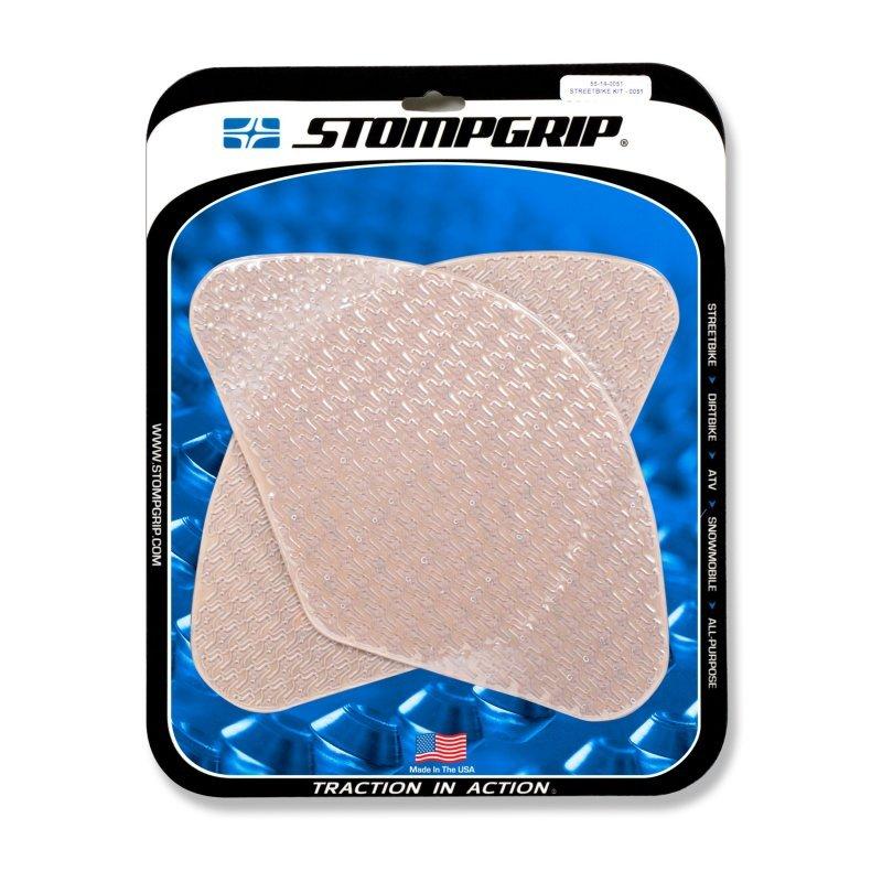 ストンプグリップ(STOMP GRIP）タンクパッド 03-15 SV650 03-07 SV1000(55-14-0051)（クリア）