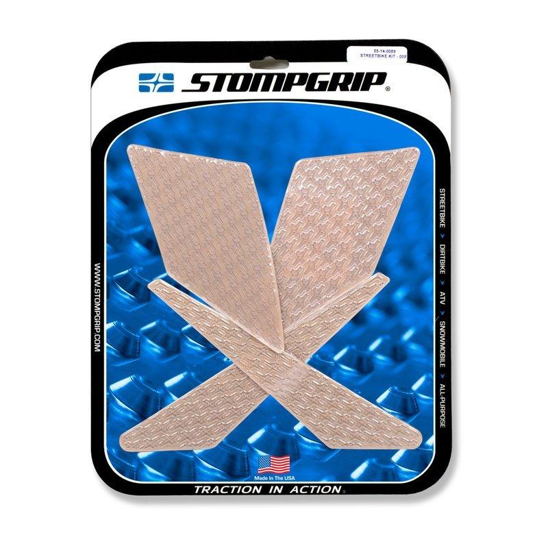 ストンプグリップ(STOMP GRIP）タンクパッド 09-19 KLX250S(55-14-0089)（クリア）