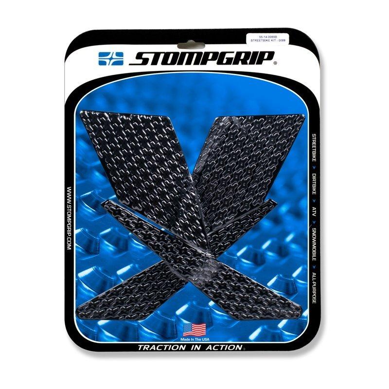 ストンプグリップ(STOMP GRIP）タンクパッド 09-19 KLX250S(55-14-0089B)（ブラック）