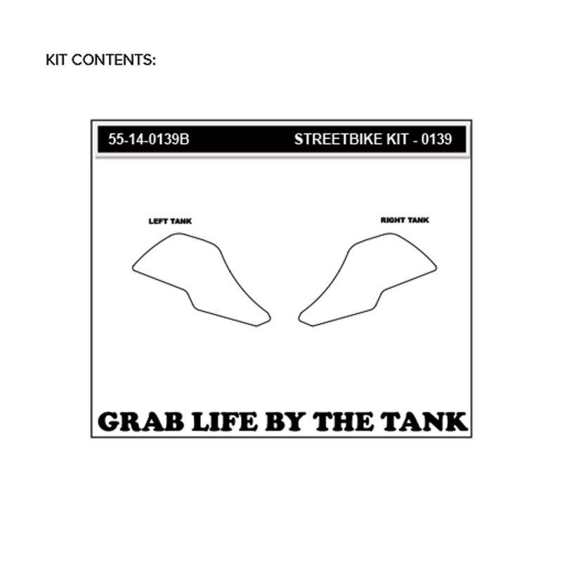 ストンプグリップ(STOMP GRIP）タンクパッド 16-20 GROM(55-14-0139B)（ブラック）_1