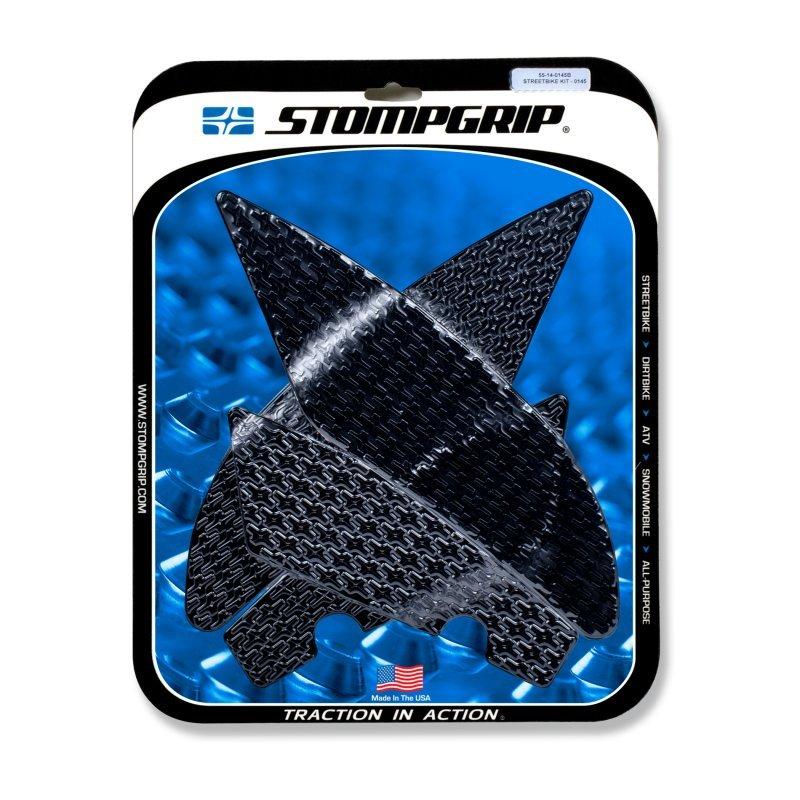 ストンプグリップ(STOMP GRIP）タンクパッド 17-20 YZF-R6(55-14-0145B)（ブラック）
