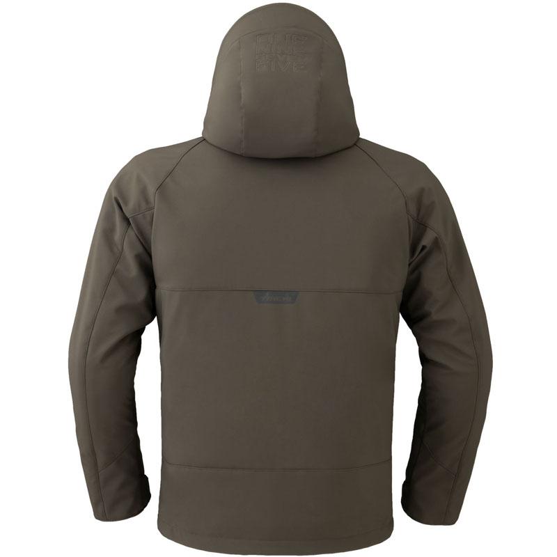 RSタイチ ソフトシェル オールシーズンパーカ RSJ730｜ダークカーキ/WM