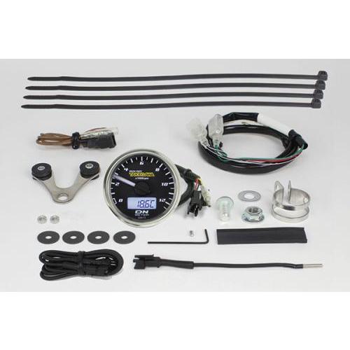 SP武川（タケガワ）Φ48スモールDNタコメーターキット12500RPM｜05-05