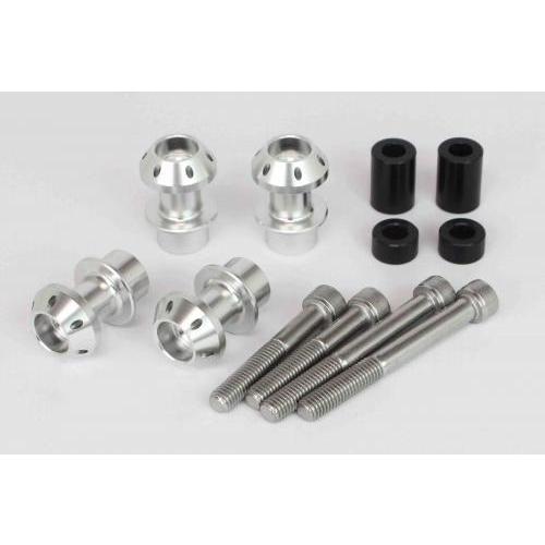 SP武川（タケガワ）荷掛ケフック 4個セット シルバー  GROM(JC92-1000001〜)・MSX GROM(MLHJC92)(09-11-0255)