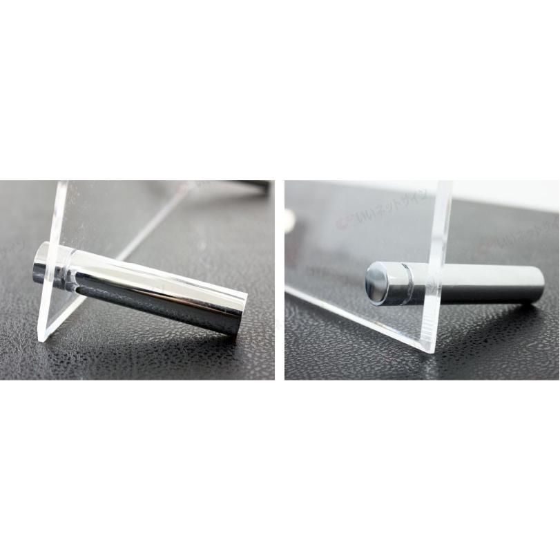 建設業の許可票 看板 透明アクリル/置き型（自立）ビスタイプ 許可票