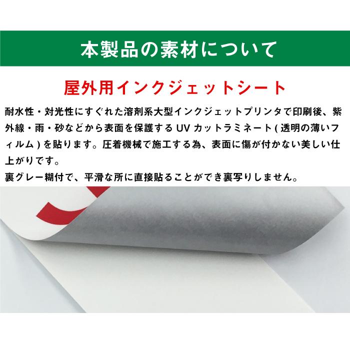 駐車禁止 ピクトサイン H200×W200mm ピクトグラム マーク 注意ステッカー 看板 駐禁 mark-08st | ブランド登録なし | 02