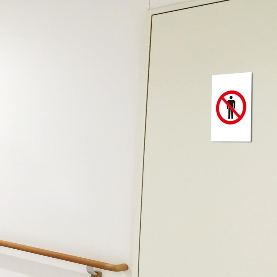 立入禁止 ピクトサイン H250×W165mm ピクトグラム マーク 注意プレート 看板 立ち入り禁止 進入禁止 mark-10 | ブランド登録なし | 01
