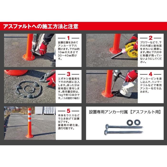 縁石用 駐車場 ポール ソフトコーン M ベースタイプ 高さ760mm 段差 注意喚起 Sc M760b Sa Sc M760b 看板ならいいネットサインヤフー店 通販 Yahoo ショッピング