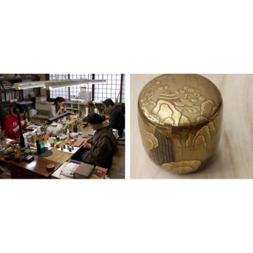 再入荷 帯留 ミスト 蒔絵 帯留め 三部紐用 漆工芸大下香仙工房 謹製