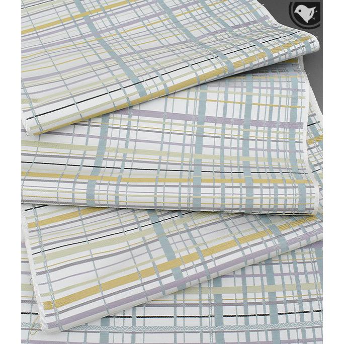 西陣織 伝統工芸士 日下和重 作 老舗 彩栄 謹製 翁格子 九寸 名古屋帯