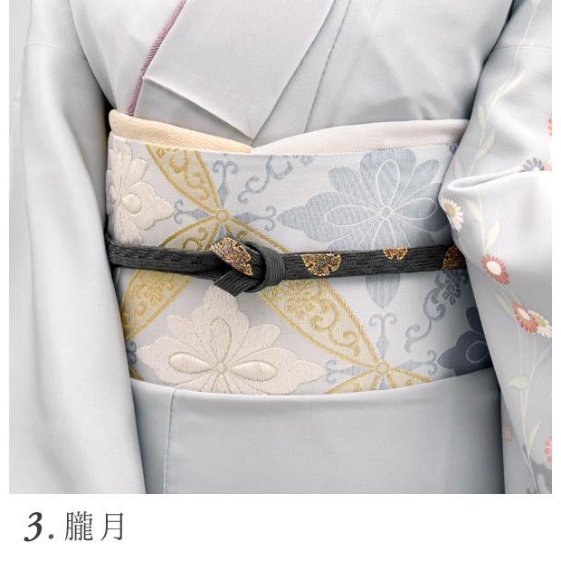 未使用　伊賀前澤工房　伝統工芸士　田中節子　平　高麗　帯締め　桐箱入り 帯締め 伝統工芸士 田中節子 雪輪 伊賀組紐 高麗組 国産 日本製 3色