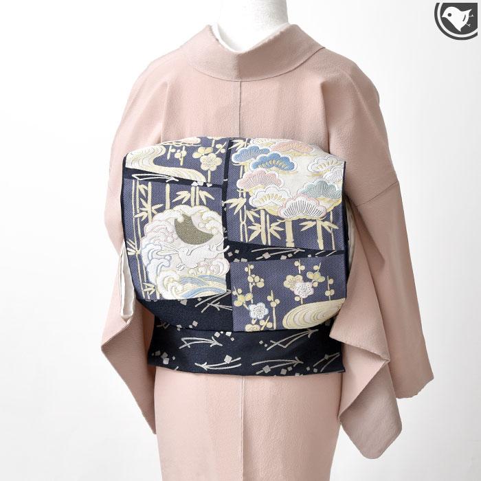 本仕立代込み新品】西陣織正絹名古屋帯⑬