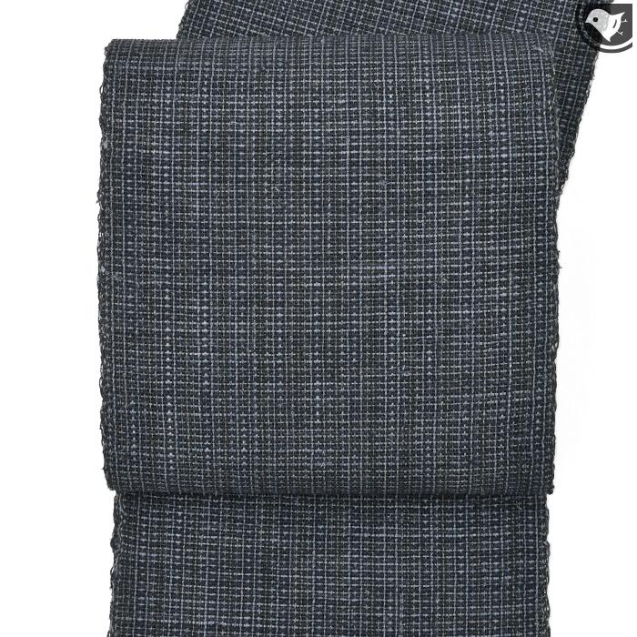 名古屋帯 夏 葛布 小田島克明 作 小千谷 おだきん 手織り 八寸