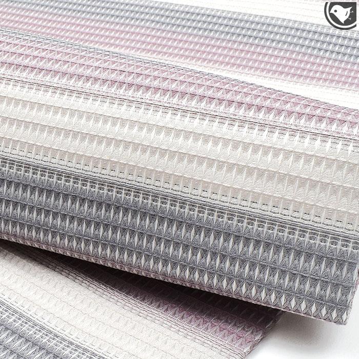 京都 織匠 川島 謹製 はちす織 全通柄 九寸 名古屋帯＜お仕立て上がり