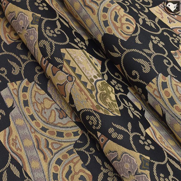 訳あり帯！) 西陣織 創業文化元年 名門 菱屋善兵衛 謹製 インカ瓦文様