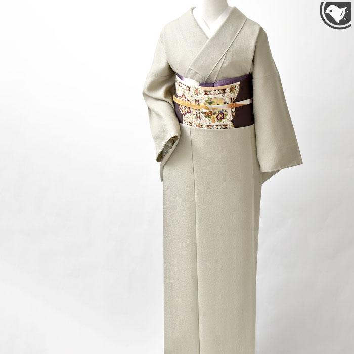 塩瀬帯 京都老舗染屋 謹製 格天井文 本加工友禅染め 九寸 名古屋帯