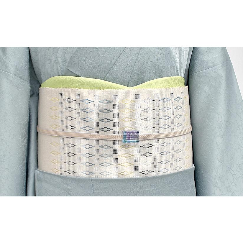 帯揚げ 新茶 八十八夜 京都 三浦清商店 謹製 正絹 日本製 【帯