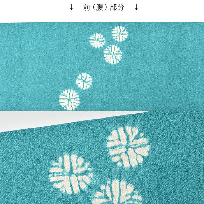 有松鳴海絞り 老舗 熊谷 謹製 “唐松絞り” 八寸 名古屋帯 正絹 日本製【帯専門店おびや】お仕立て代込！送料 代引き無料！[商品番号：22316]の画像