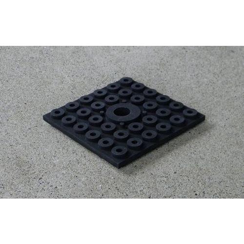 因幡電工/INABA】 GPS-100-100 エアコン用防振パッド 10cm角（バラ