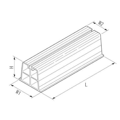 希望値段言ってください。エアコン設置ブロック PR-351N-M 20個入り PR-351N-M 因幡電工 エアコン設置用部材 プラロック エアコン据付台