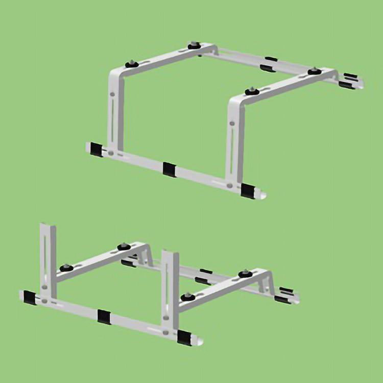 関東器材/KANTO】SY-M エアコン屋根置台横置用（溶融亜鉛メッキ鋼板