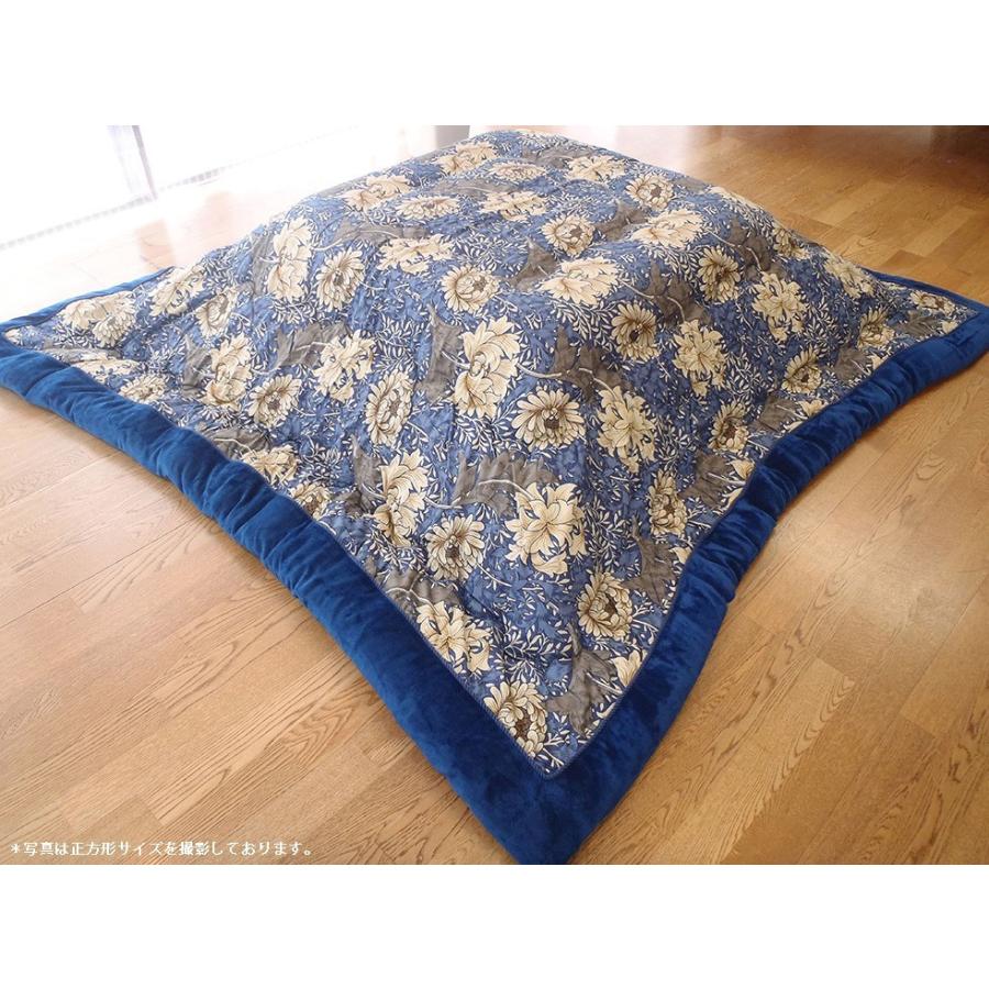 西川（nishikawa） 長方形 こたつ布団 裏ボア こたつ掛け布団 中厚
