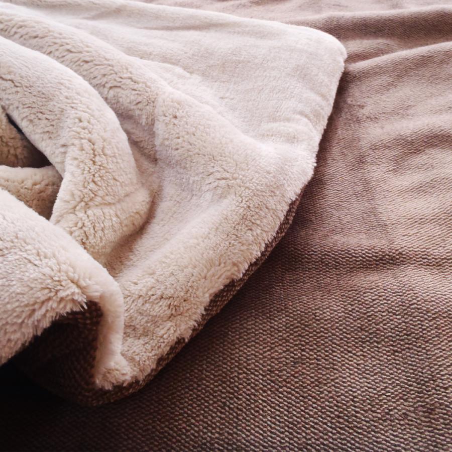 西川（nishikawa） 毛布 ダブル ダブル毛布 リバーシブル 軽量 ヒート