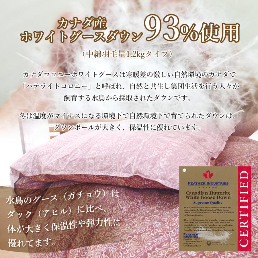 ロマンス小杉 羽毛布団ロマンス小杉 羽毛布団シングル 日本製 送料無料